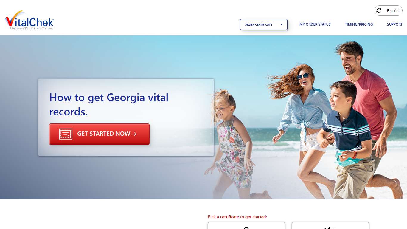 Georgia (GA) Vital Records | State Certificates - VitalChek